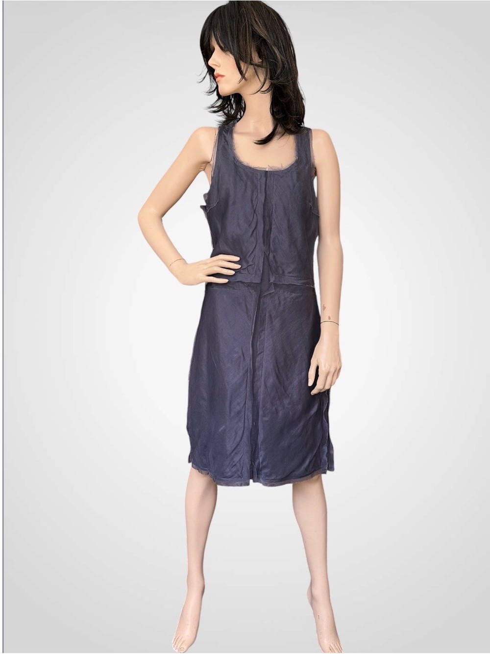 Liviana Conti Silk Shift Dress